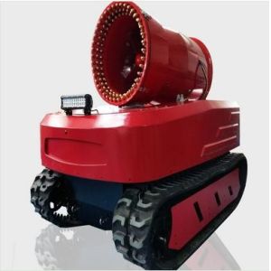Buy cheap Protective Fire Fighting Equipment Remote Control Fire Smoke Detection Robot product