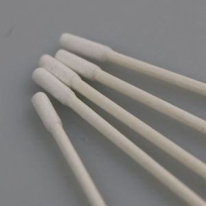 China 2mm Micro Cylinder E Cigarette Cleaning Cotton Swab With Double Heads on sale