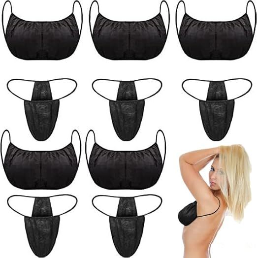 Buy cheap Disposable Bras and Panties Natural Disposable Bras And Panties Set Non Woven product