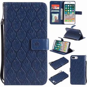 Buy cheap iPhone Leather Protective Case with Flower Embossed Pattern from wholesalers