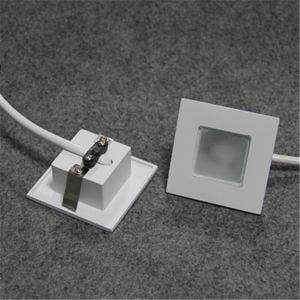 China 1w retangular wall recessed LED corner spotlight on sale