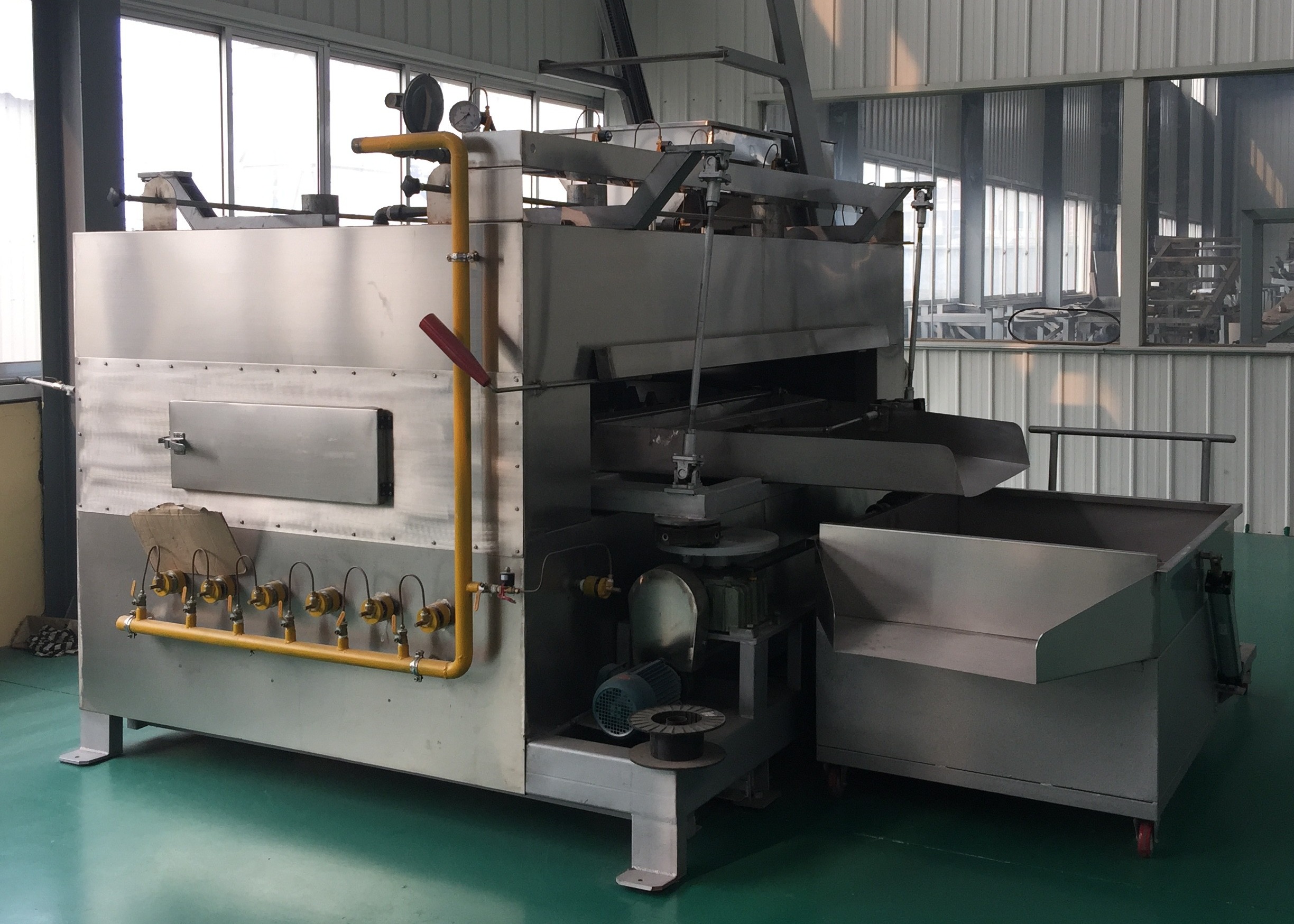 Coated Peanut Processing Machine / Macadamia Nut Roasting Machine 1 Year
