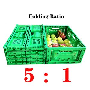 Buy cheap Stackable Plastic Storage Basket Functional Vegetable Turnover Basket 600x400x220mm from wholesalers