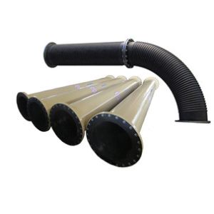 Buy cheap Dn600 Slurry Uhmwpe Mining Rubber Lined Steel Pipe from wholesalers