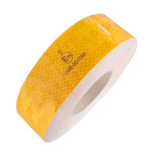 High Visibility Micro Prismatic Retro Reflective Tape Sticker ECE 104R