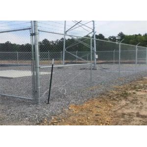 Buy cheap Yardgard Galvanized 6 Feet Chain Link Mesh Fabric With Barbed Wire And Post from wholesalers