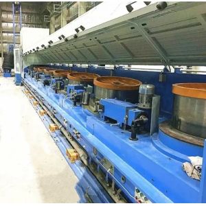China High Efficiency PLC Logical Control AC Frequency-Variation Motor Wire Drawing Machine for Steel Wire Drawing Equipment on sale