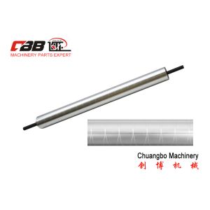 Buy cheap Hollow 100mm Cross Line Grooved Anodized Guide Roller from wholesalers