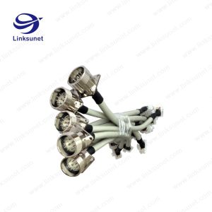 Buy cheap  9pin Silver plated copper alloy connector add LIYCY 26-18 awg wiring harness from wholesalers