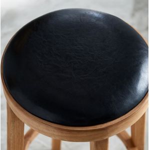 Buy cheap Specific Bar Chair Newest Design Wood Modern Upholstered Round High Chairs for Classical Design from wholesalers