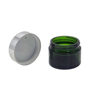 Buy cheap Black Plastic Seal Thread Cap Lid 10ml Glass Jar from wholesalers