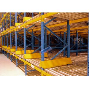 Buy cheap Q235B Custom Logistics Distribution Warehouse Mobile Flow Rack from wholesalers
