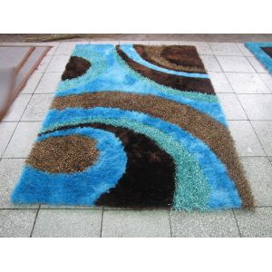New Design Polyester Mixed Shaggy Carpet