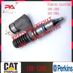 China Diesel 2037685 C10/C12/3176B Engine Injector 203-7685 10R-1268 For C-A-Ter-pillar Common Rail on sale