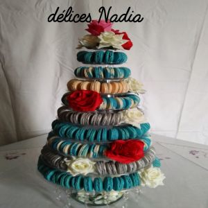 Buy cheap 6 Tier White 1mm Plastic Macaron Packaging Macaron Wedding Display from wholesalers