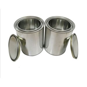 Buy cheap 1L Paint Pail Bucket Waterproof Metal Lid Mini Tin Pails from wholesalers