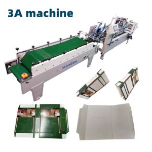 China 3ACQ**580D Carton Gluing Machine for Cold Glue Folding and Gluing Advanced Technology on sale