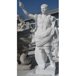 Ancient Rome statues Museum marble sculptures Heracles replica stone statue