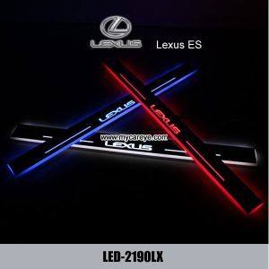 Buy cheap Lexus ES LED lights side step car door sill led light auto pedal scuff from wholesalers