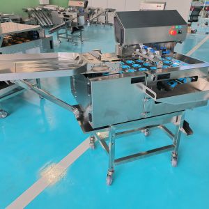 Buy cheap Safe And Efficient Fast Egg Knocking Without Breakage Three Row Egg Knocking Machine from wholesalers