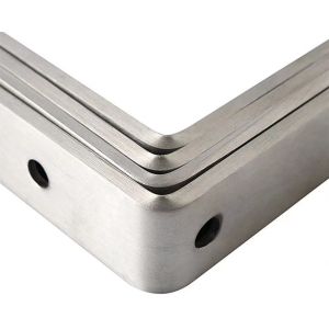 Buy cheap Custom Polished Metal Aluminum Mounting Wall Support Bracket with Drilling Process from wholesalers