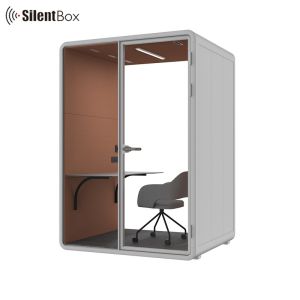Buy cheap Medium Size Acoustic Silent Meeting Pod with 12V-USB for Double Private Workspaces from wholesalers