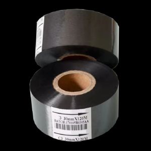 Buy cheap Expiration date ribbon Width 30mm length 100M Hot Foil Printing Ribbon for date coding foil from wholesalers
