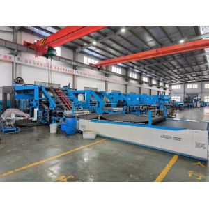 Quality Precise Three In One 5 Ply Sheet To Sheet Laminating Machine For Corrugated Paper With Automatic Correction And High Speed Servo Control for sale Buy cheap Precise Three In One 5 Ply Sheet To Sheet Laminating Machine For Corrugated Paper With Automatic Correction And High Speed Servo Control product