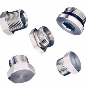 Buy cheap Stainless Steel Hexagonal External Thread Joint with American Conical Thread Plug from wholesalers