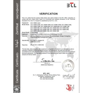 DongGuan Posh Shine Electronic Technology Co., Ltd Certifications