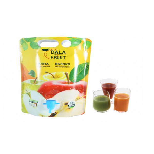 Quality Wine Beer Liquid Stand Up Pouches With Butterfly Valve 1.5L 2L 3L 5L for sale