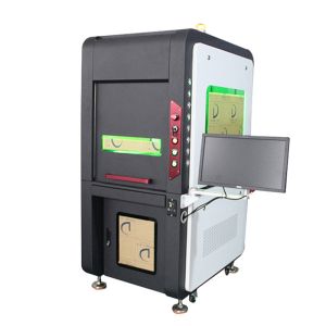 AC220V 100khz Portable 20w Fiber Laser Marking Machine Desktop