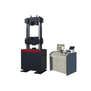 Buy cheap Wire & Rubber Hydraulic Tensile Testing Machine With Servo Motor from wholesalers