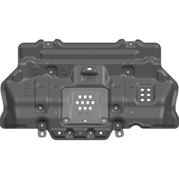 Protect Your Toyota Prado120 Engine with Easy Installation Chassis Guard and Mud