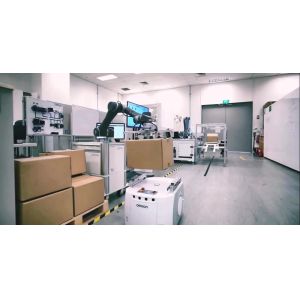 China Robot Arm 6 Axis OMRON TM14M Cobot Payload 14kg With Visual Camera For Handling Robot As Cobot on sale