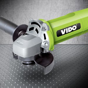 4 Inch 750W Angle Grinder And Polisher，Anti-dust rear switch with lock-on