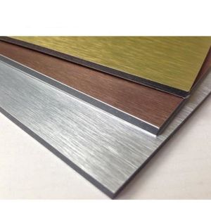 Buy cheap Anti Static 4X8ft Brushed Aluminium Composite Sheet Anodized Surface from wholesalers