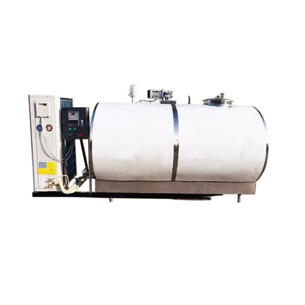Quality 1000l Raw Chiller 2000l Bulk Milk Cooling Unit Stainless Steel for sale