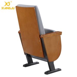 Buy cheap Red Movie Theater Seats With Fabric Upholstery / Molded Veneer 10 MM Cold Rolled Metal Legs from wholesalers