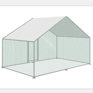 Buy cheap Sun Protection PE Coating 6.7x13ft Chicken Run Kennel from wholesalers