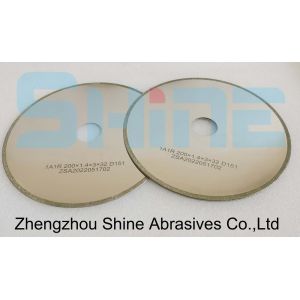 Continuous Rim 1A1R Electroplated Diamond Cutting Wheels For Stone