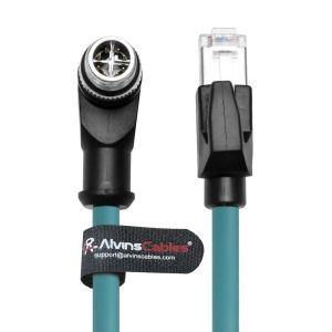 Buy cheap Alvin's M12 X-Code 8Pin-RJ45 Cat6a 1m RT Angle Green for Cognex/Keyence from wholesalers