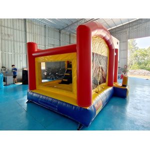 Buy cheap Commercial Inflatable Jumping House With Dry Slide Funny Inflatable Castle from wholesalers