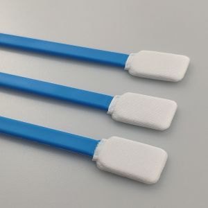 Buy cheap Plotter Printerhead Cleaning Swabs Polyester Surface Flat Microfiber Tip from wholesalers