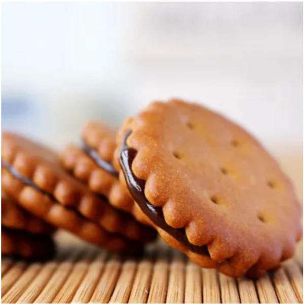 Quality Chocolate Biscuit Breakfast Sandwich Snacks 60g Individual Package for sale