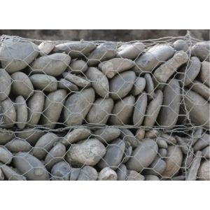 Buy cheap 2.0mm-4.0mm Galvanized / PVC Coated Iron Wire Mesh Gabion Cages for Gabion Fence from wholesalers