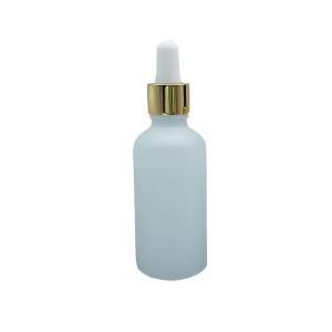 Buy cheap Frosted Matte Skincare Serums Cosmetic Dropper Bottles BPA Free from wholesalers