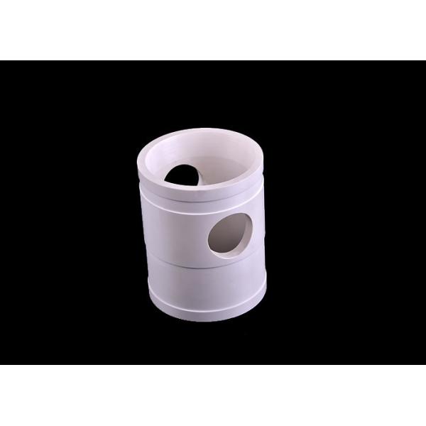 Buy cheap Customed Precision Ceramic Machining , Zirconia Ceramic Valve Sleeve with Hole from wholesalers