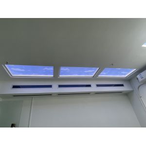 Wide Coverage Aluminum Alloy LED Skylight With 50 000 Hours LED Life Intensity