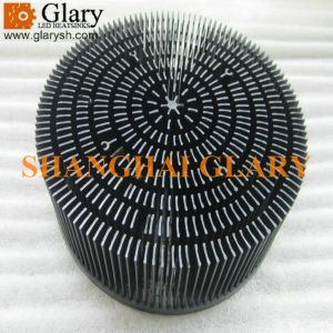 Buy cheap GLR-PF-210066 8.27" round forging aluminum heatsink, led cooler from wholesalers